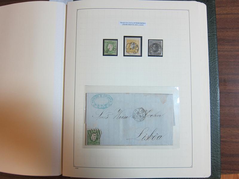 0014 (45).jpg -     Lote:    14      Marcofilia      Lotes Especiais       Descrição:      Portugal.   Colecção montada em dois álbuns com estudo especializado das marcas de duplo círculo e circulares do Porto, com selos de diversas emissões e cartas. Lote a ver.        Lote       Valor Base:     &euro; 1.500,00     Valor Venda:     &euro; 1.500,00     
